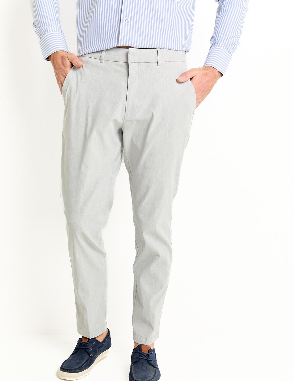 Pantalón casual slim para hombre