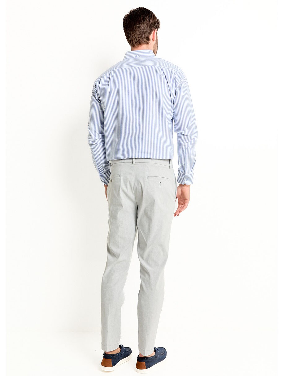 Pantalón casual slim para hombre