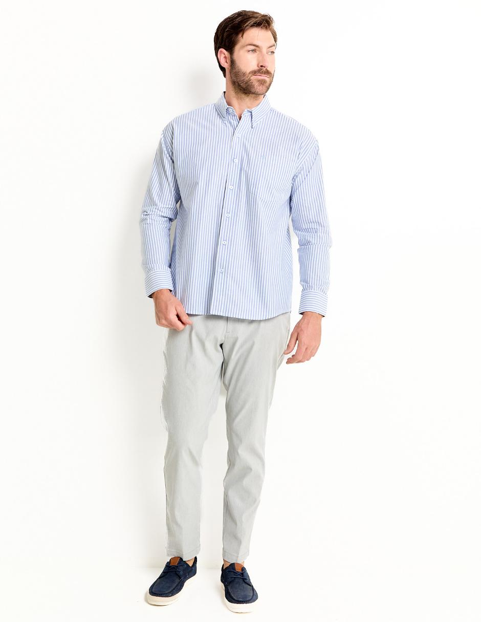 Pantalón casual slim para hombre