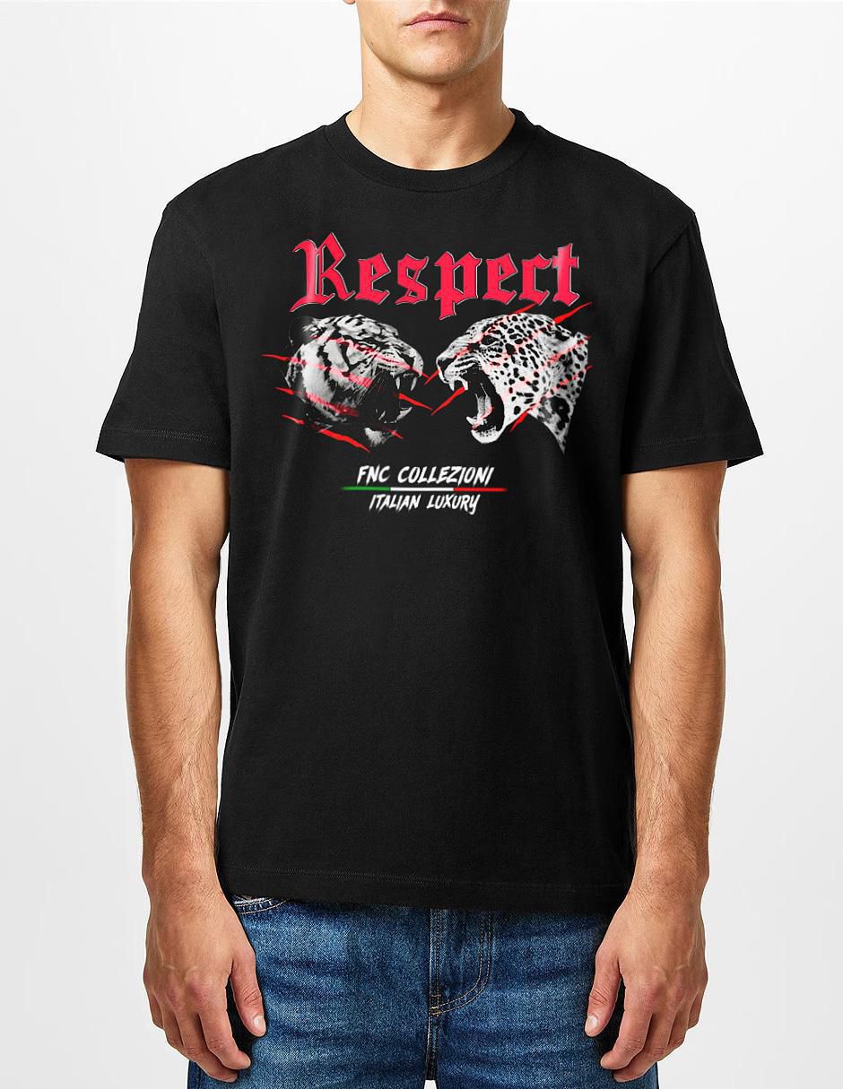 Playera Jaguar Tiger cuello redondo para hombre Playera Jaguar Tiger cuello redondo para hombre
