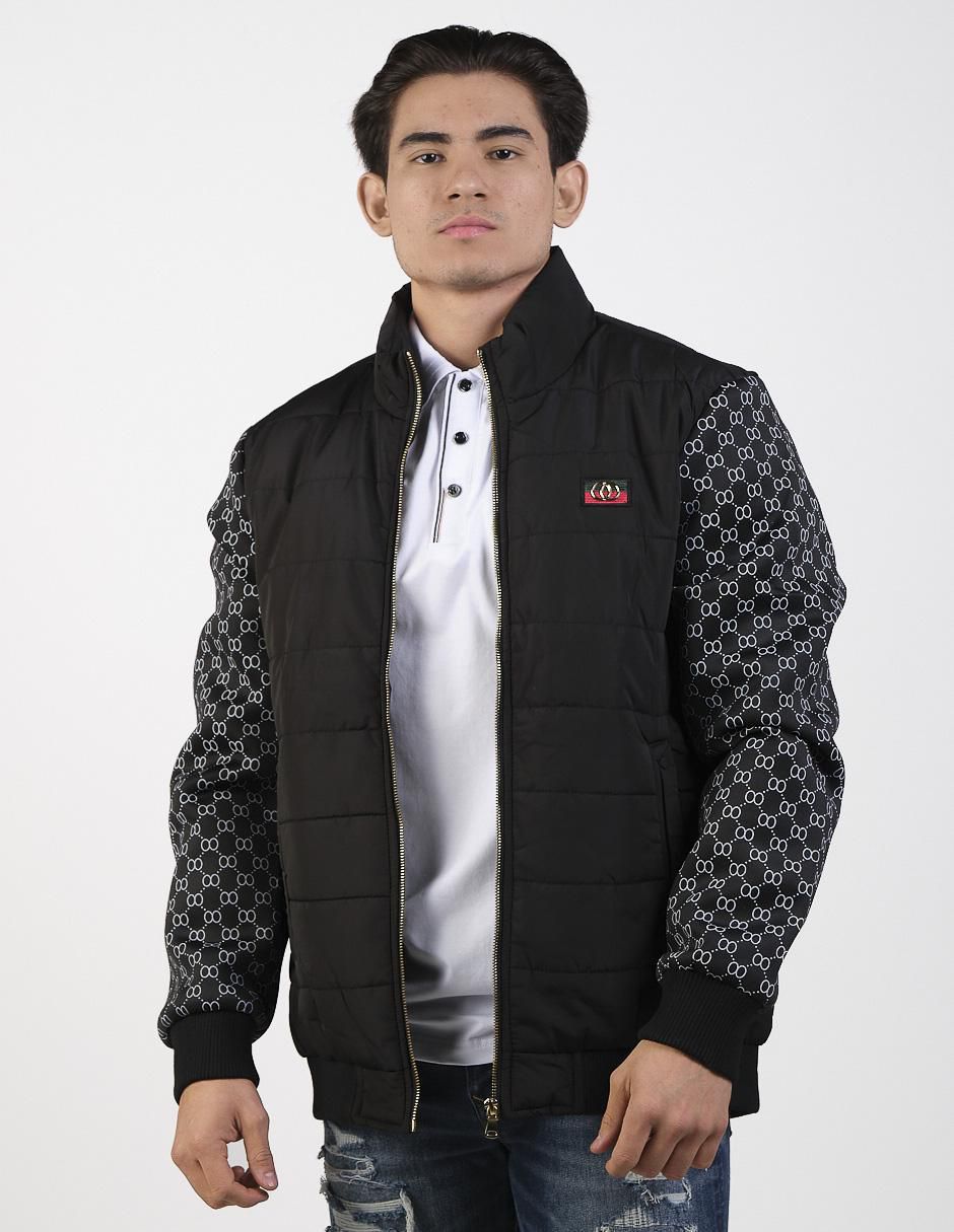 Chamarra casual con bolsillos para hombre