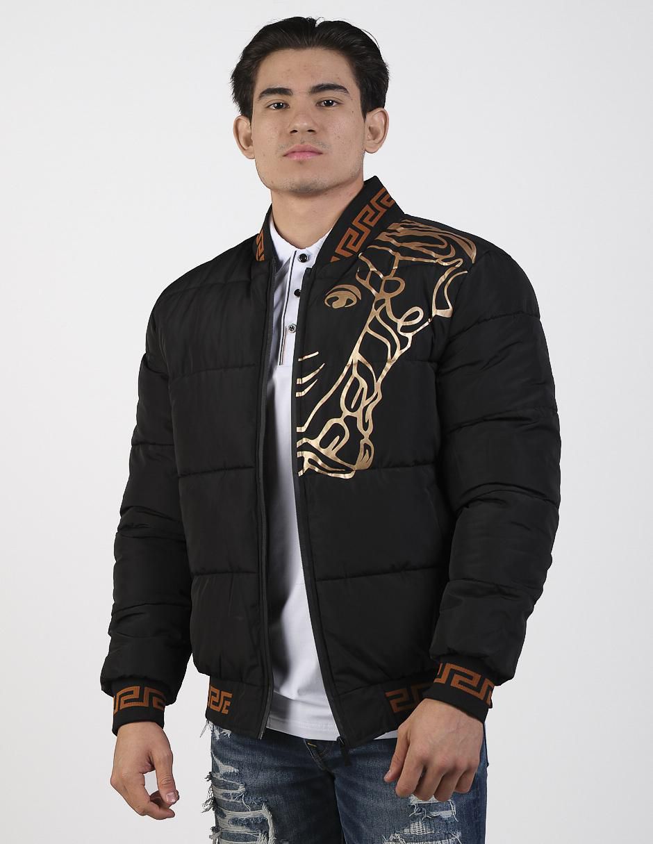 Chamarra casual con bolsillos para hombre Chamarra casual con bolsillos para hombre