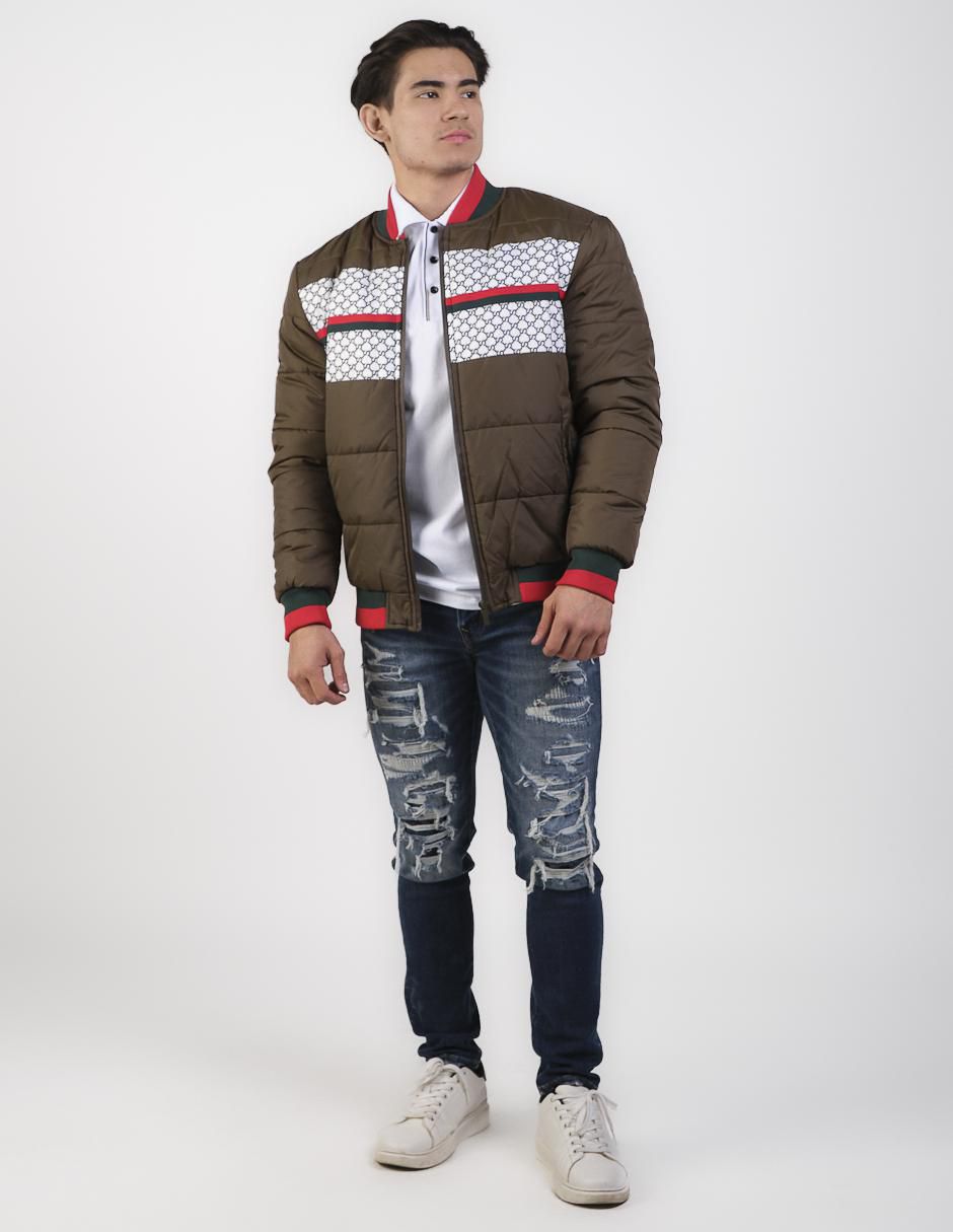 Chamarra casual Moderno con bolsillos para hombre
