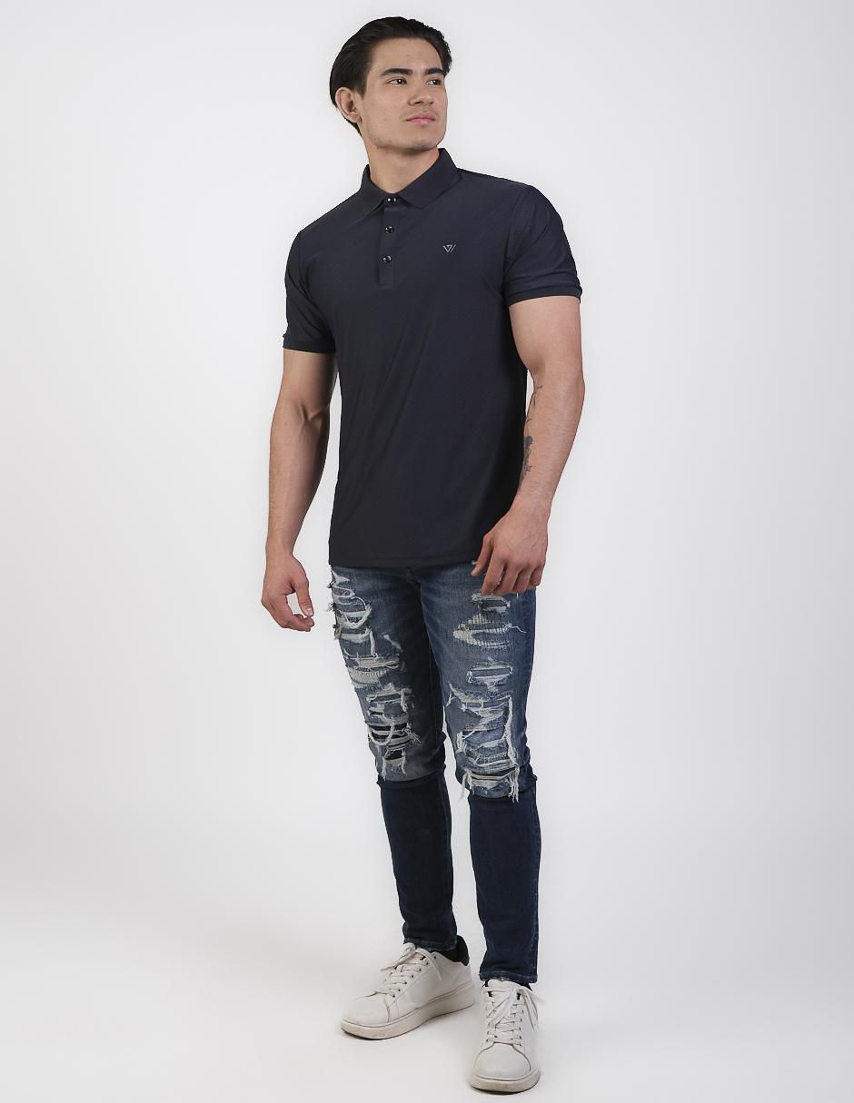 Playera tipo polo Varesi para hombre