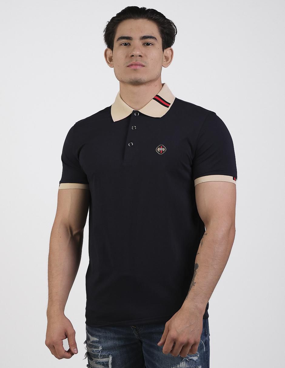 Playera tipo polo Varesi para hombre
