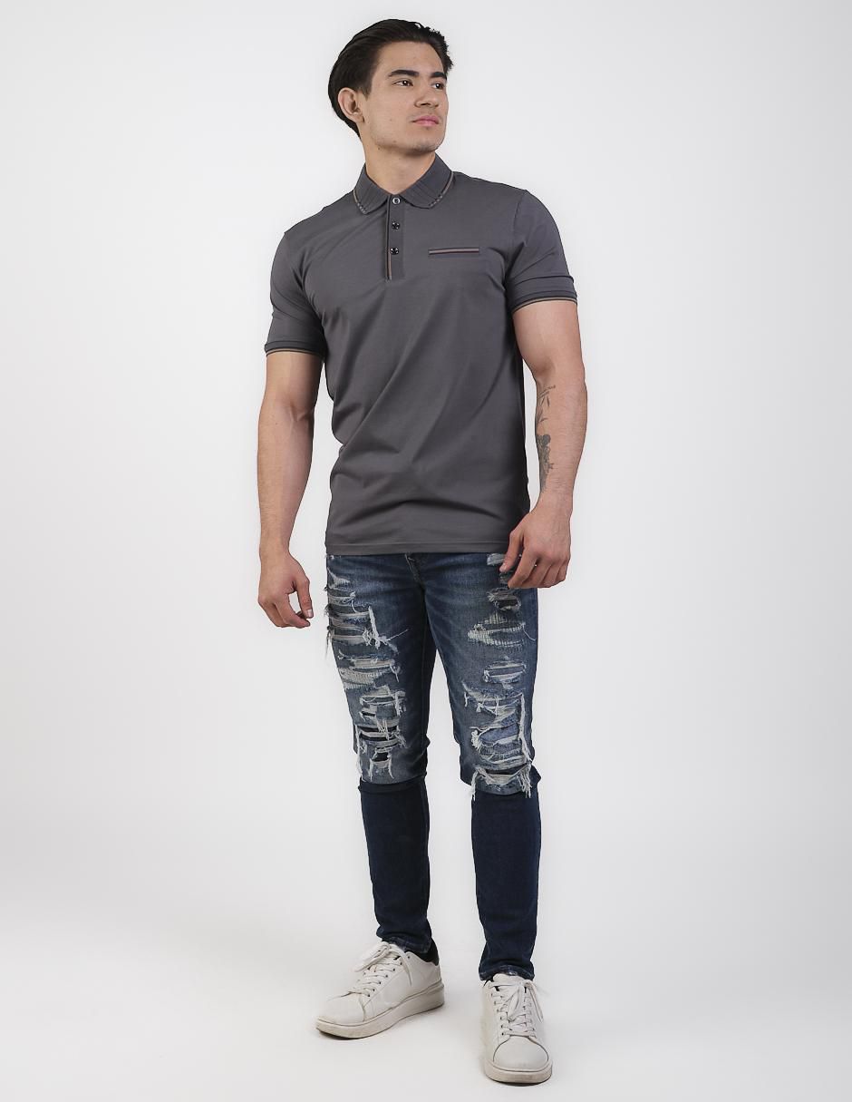 Playera cuello polo para hombre 3