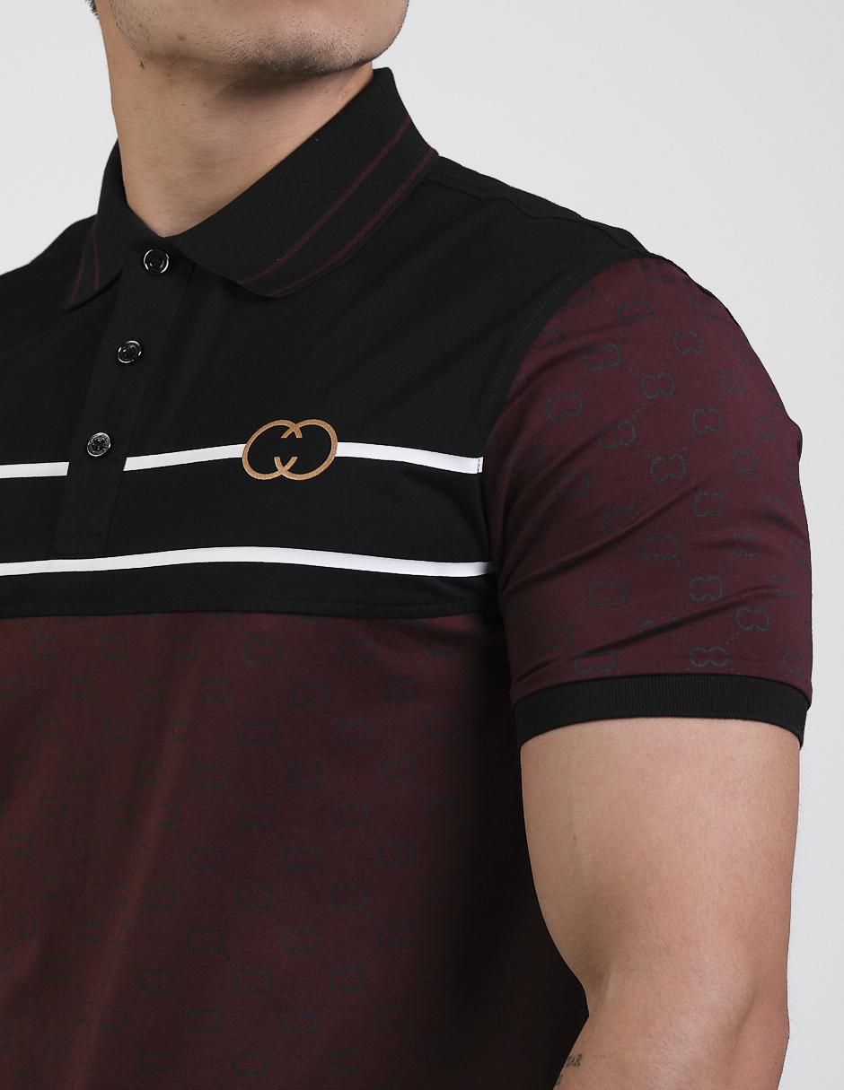 Playera tipo polo Varesi para hombre