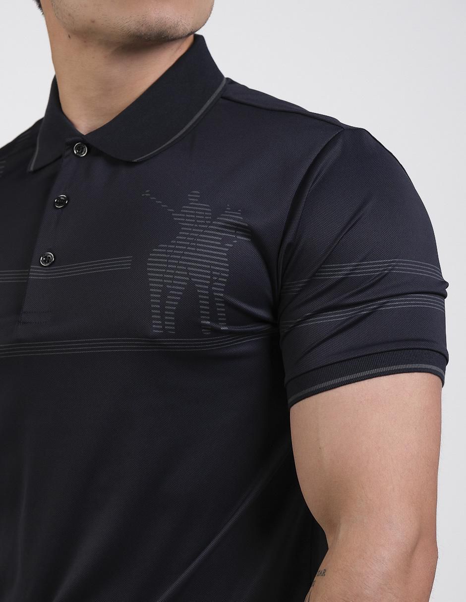 Playera tipo polo Varesi para hombre