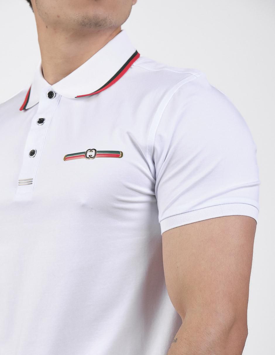 Playera tipo polo Varesi para hombre