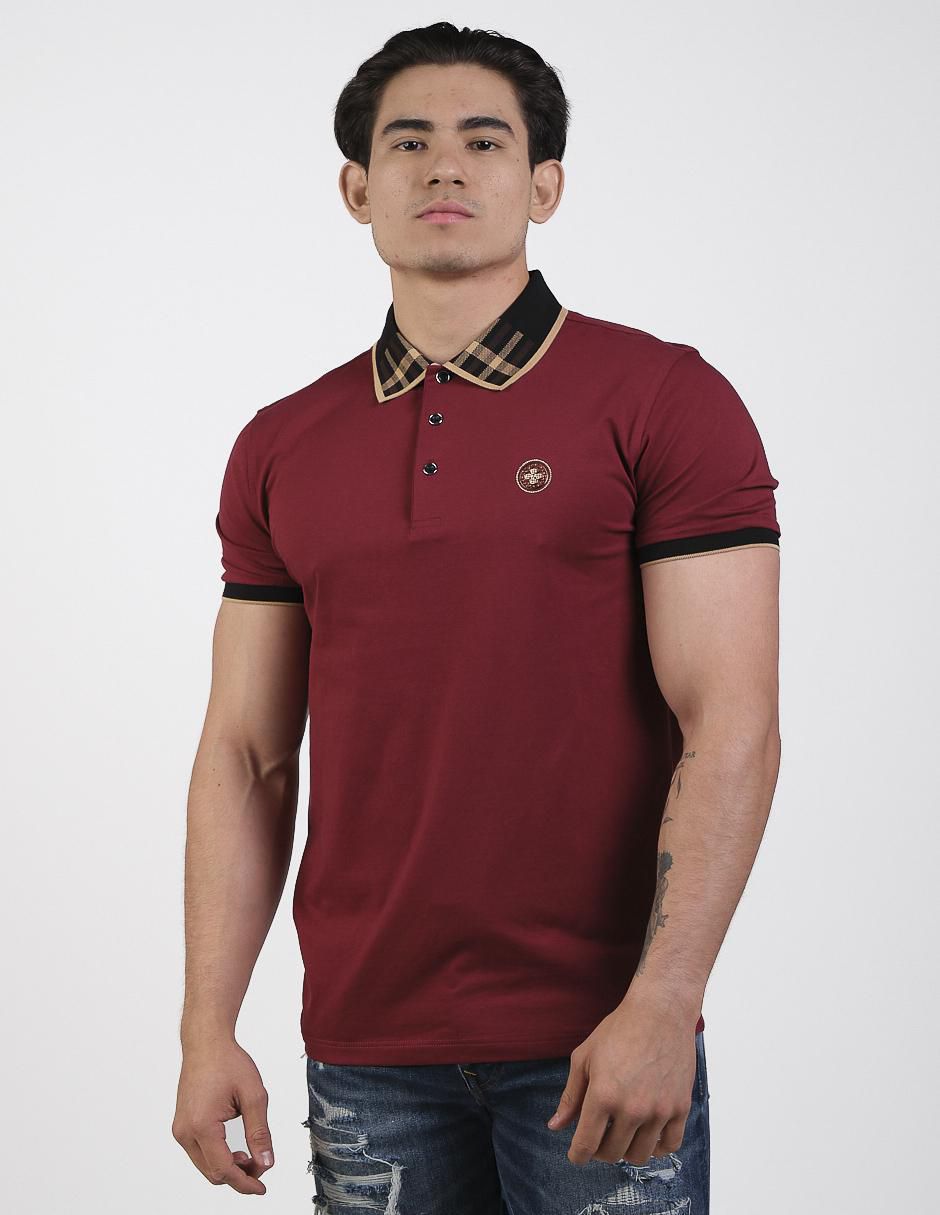 Playera tipo polo Varesi para hombre