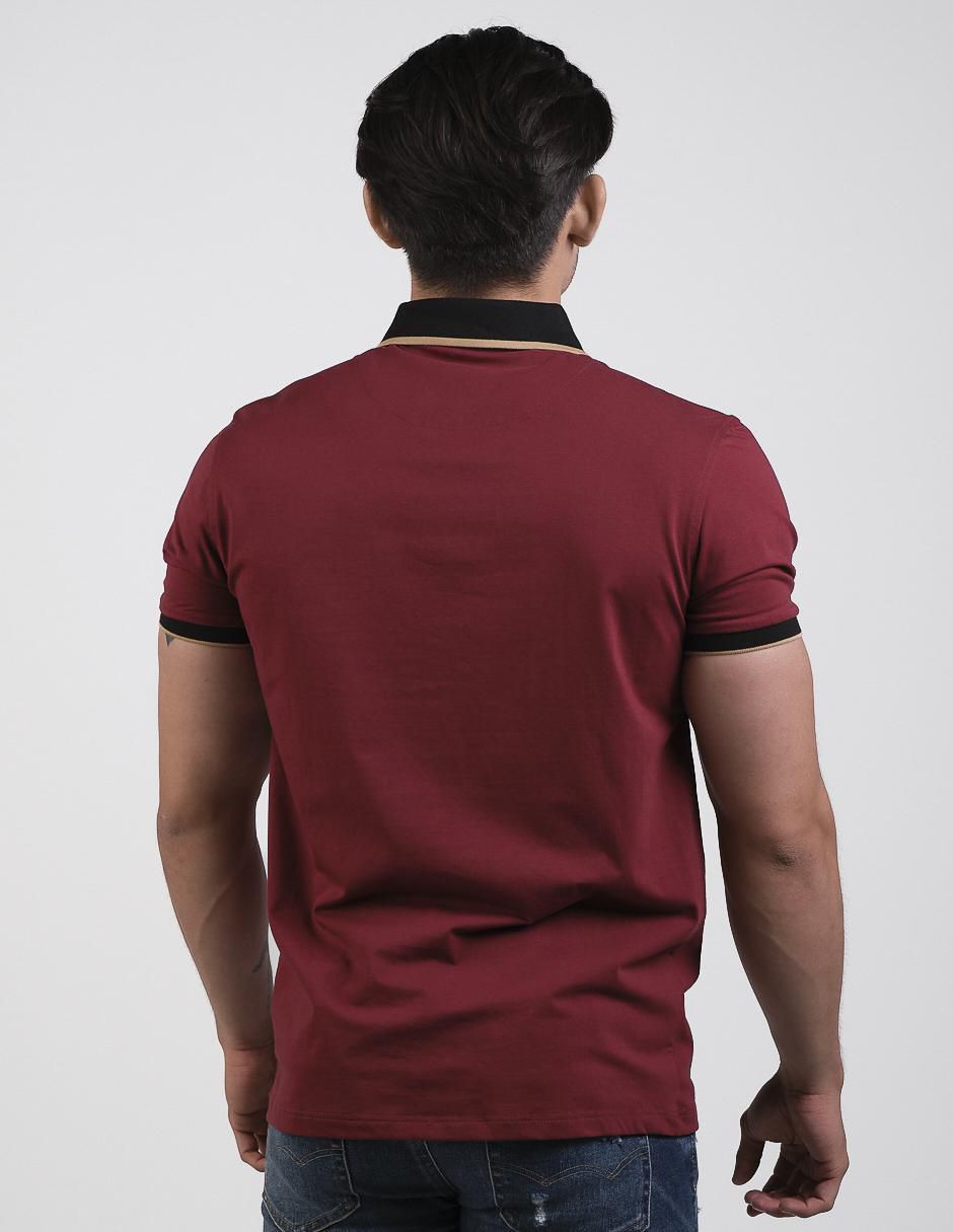 Playera tipo polo Varesi para hombre