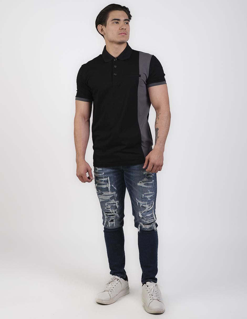 Playera tipo polo Varesi para hombre