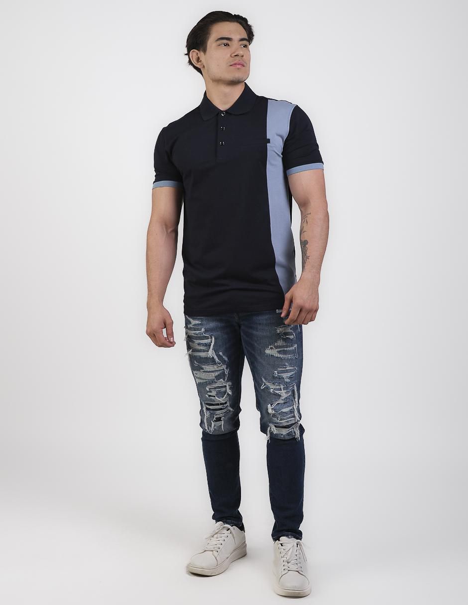 Playera tipo polo Varesi para hombre