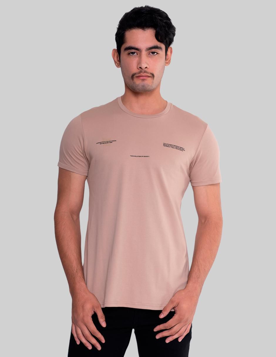 Playera cuello redondo para hombre Playera cuello redondo para hombre