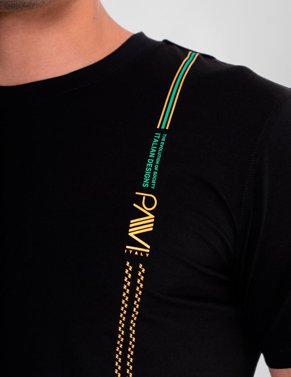 Playera Pavi Italy cuello redondo para hombre