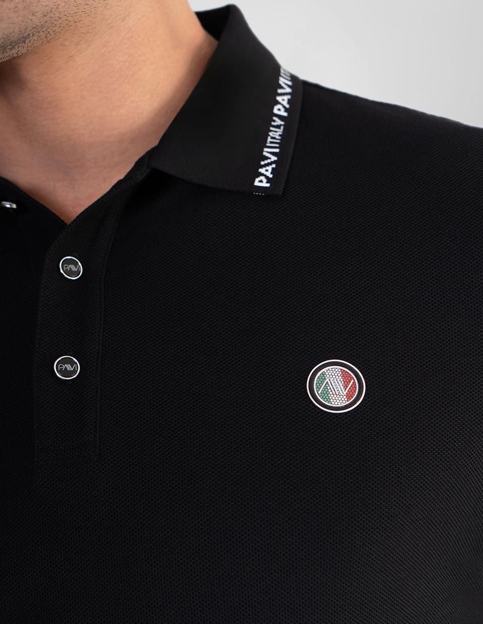 Playera tipo polo Pavi Italy para hombre