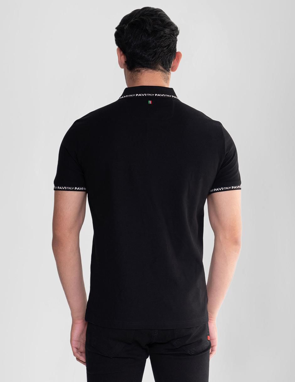 Playera tipo polo Pavi Italy para hombre