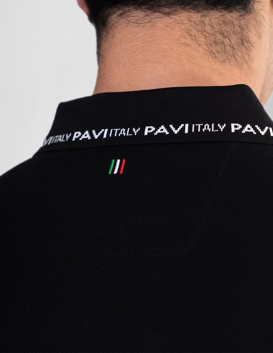Playera tipo polo Pavi Italy para hombre
