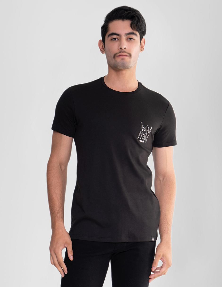Playera cuello redondo para hombre 1