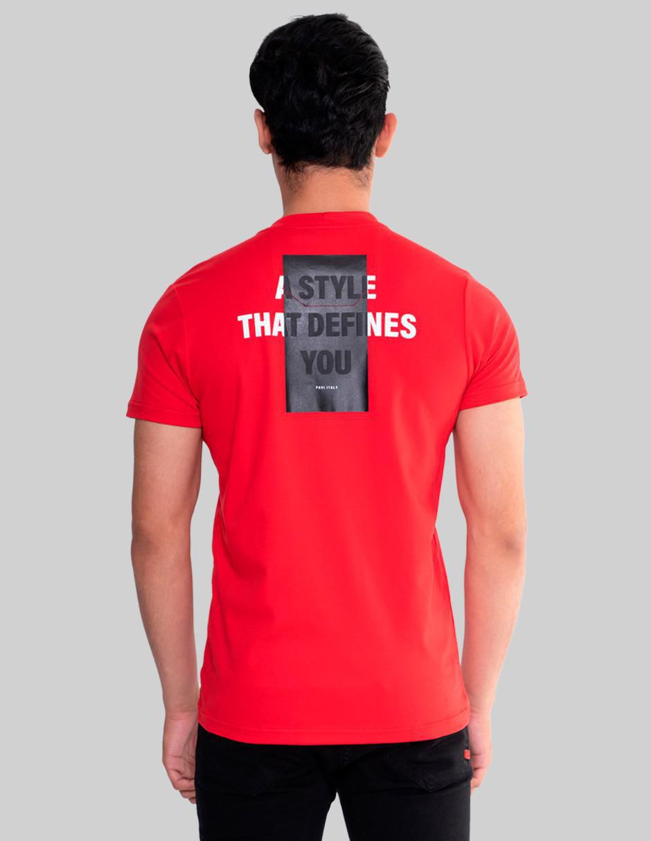 Playera cuello redondo para hombre 4
