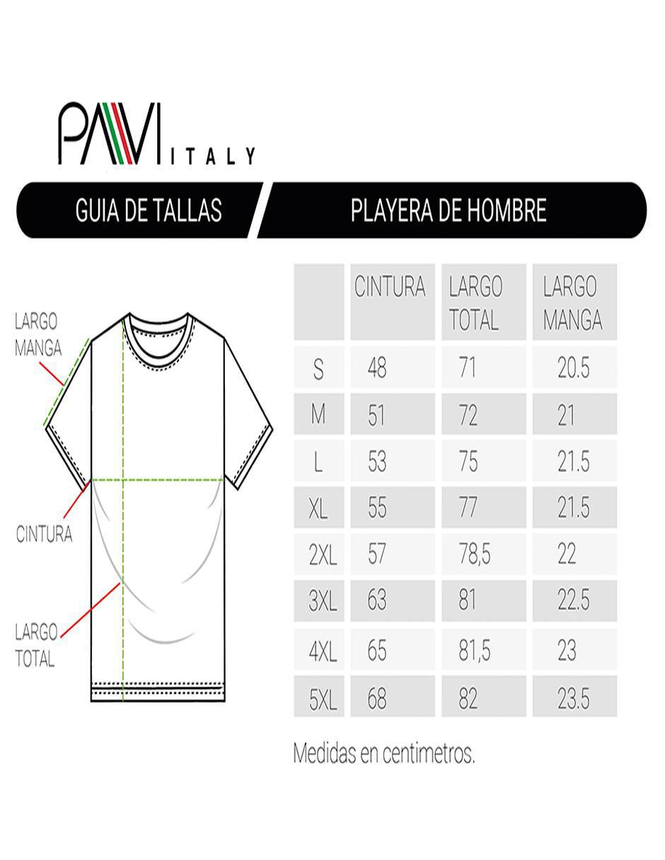 Playera 04-5078N cuello redondo para hombre 6