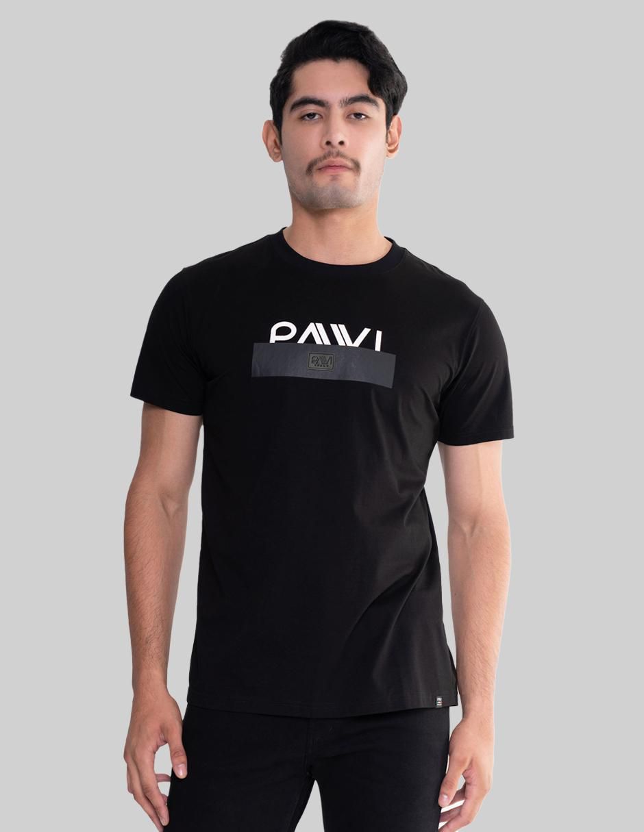 Playera cuello redondo para hombre 1