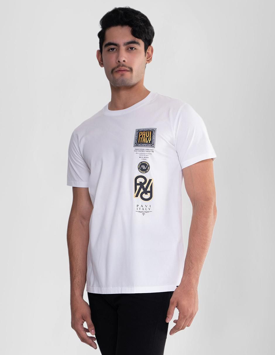 Playera cuello redondo para hombre 3