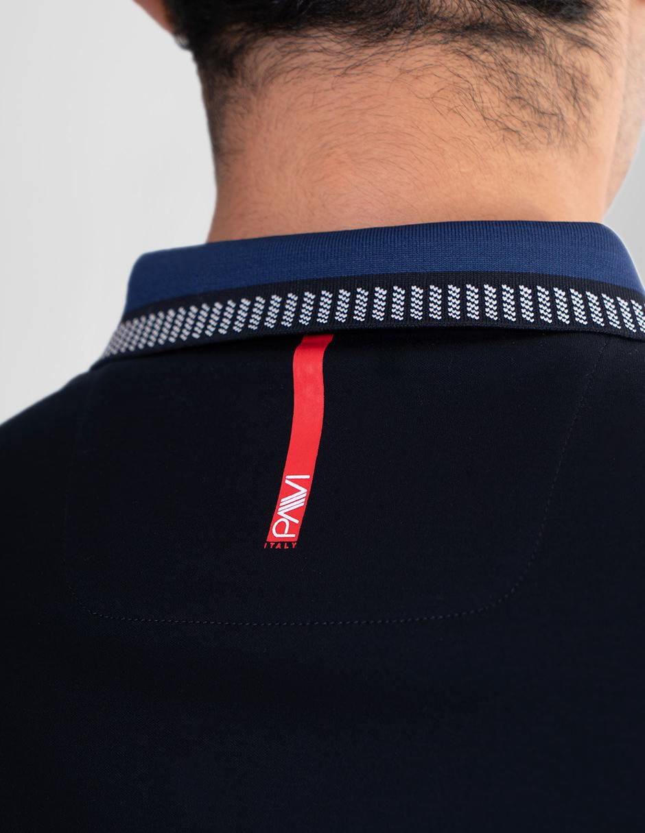 Playera tipo polo Pavi Italy para hombre