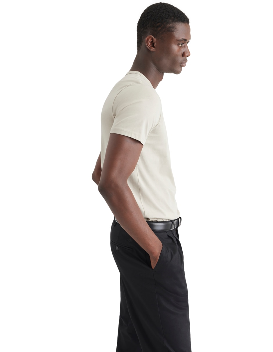 Playera cuello redondo para hombre