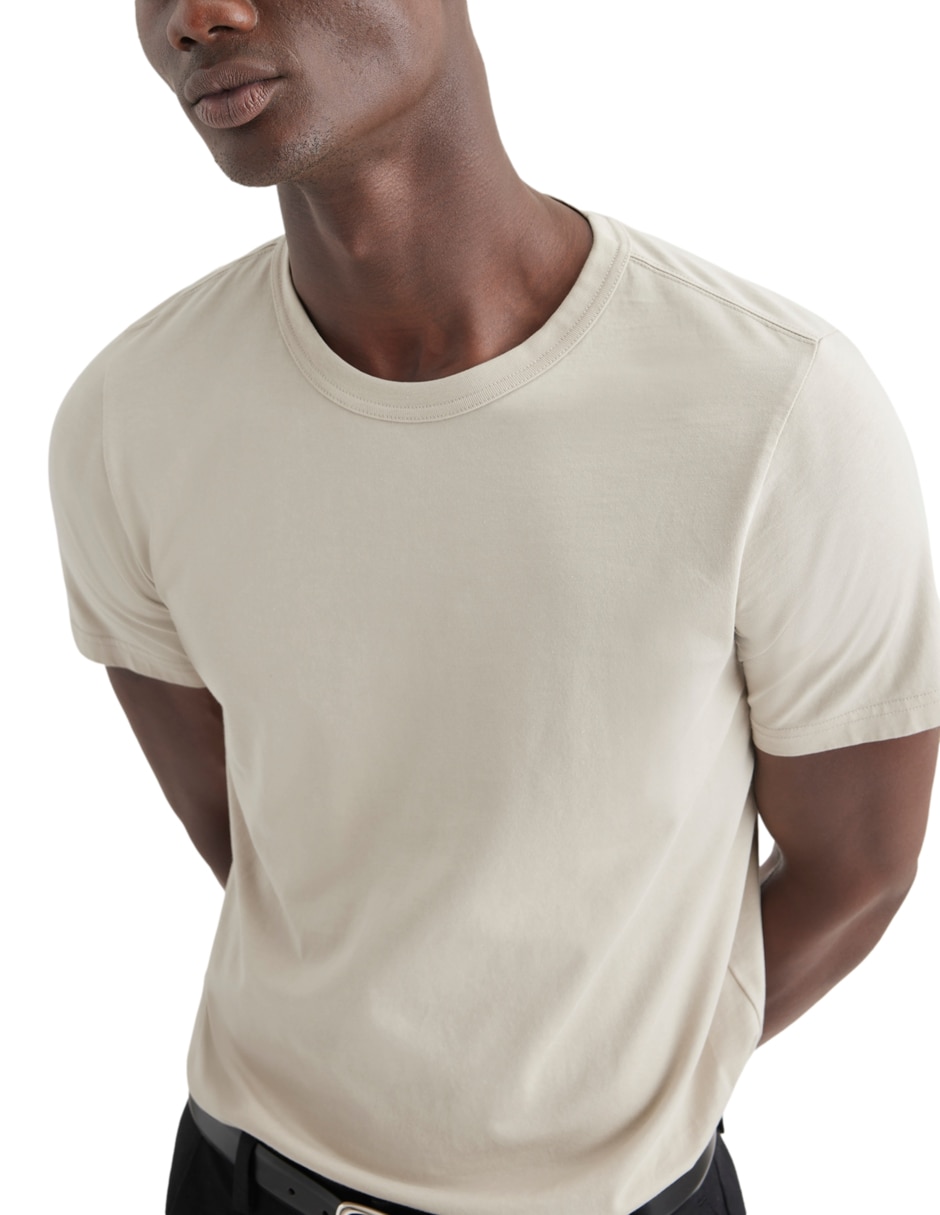 Playera cuello redondo para hombre