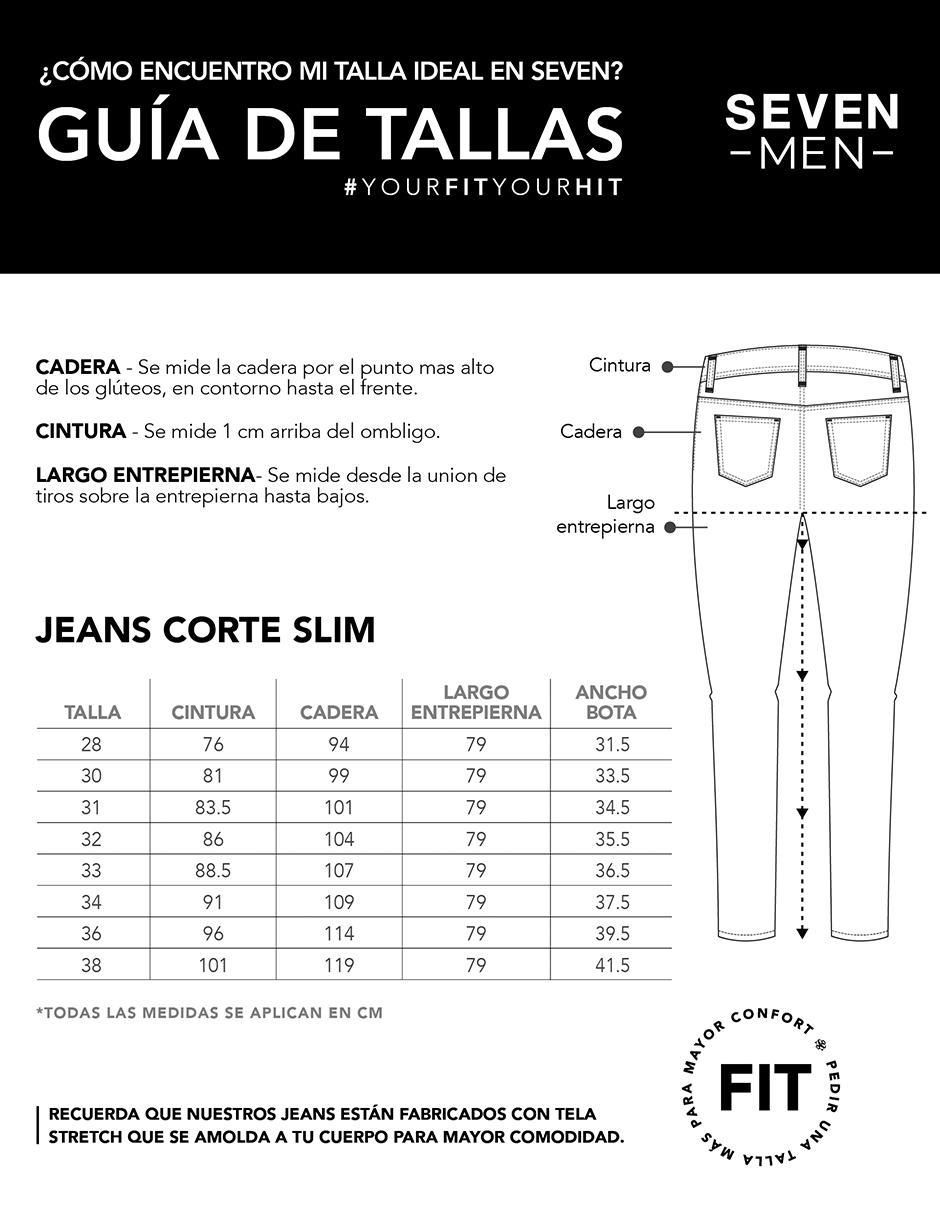 Jeans skinny Seven Jeans 7097 para hombre