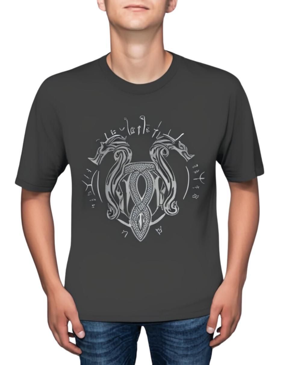 Playera Tee cuello redondo para hombre