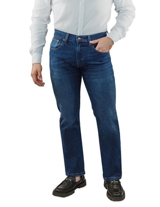 Jeans straight Innermotion 3398 deslavado para hombre