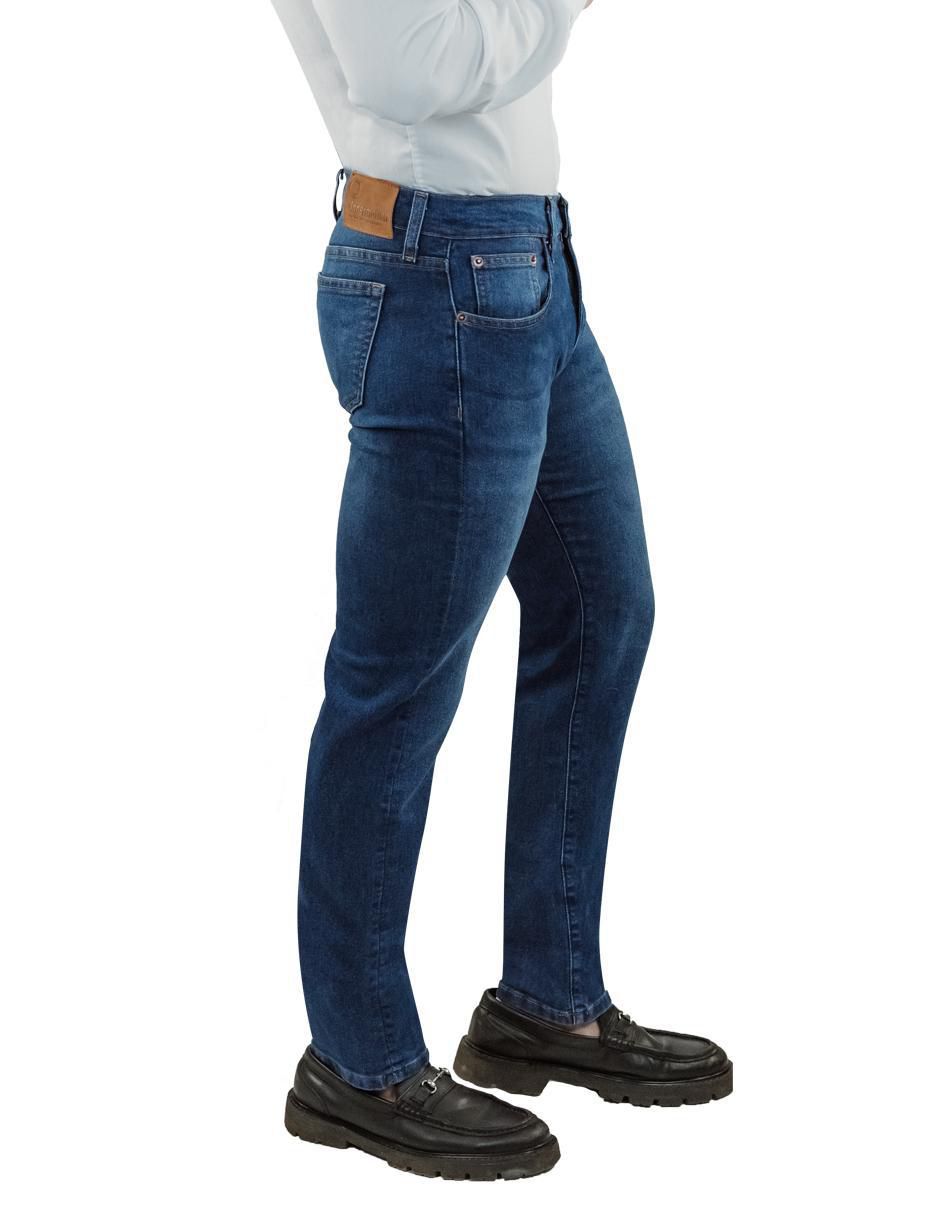 Jeans straight Innermotion 3398 deslavado para hombre