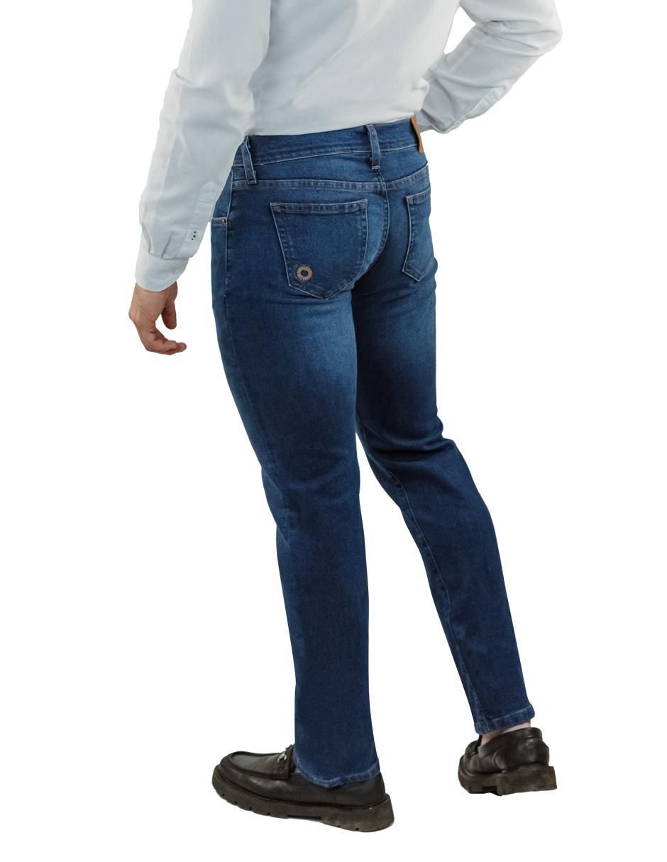 Jeans straight Innermotion 3398 deslavado para hombre