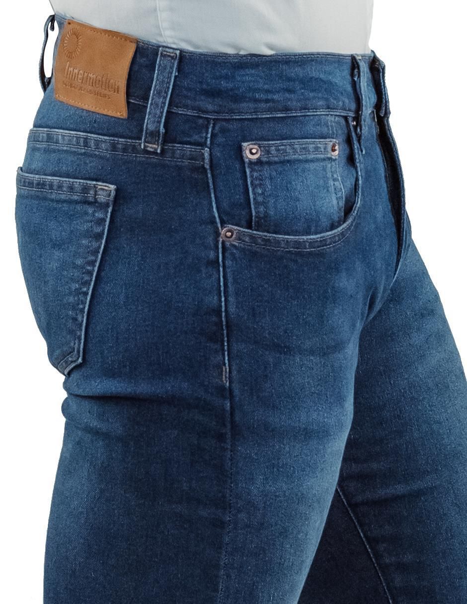 Jeans straight Innermotion 3398 deslavado para hombre