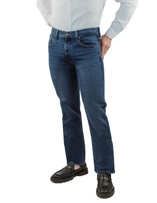 Jeans straight Innermotion 3400 deslavado para hombre
