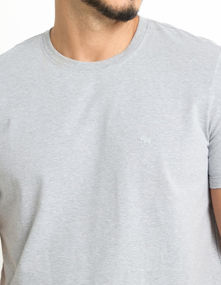 Playera cuello redondo para hombre