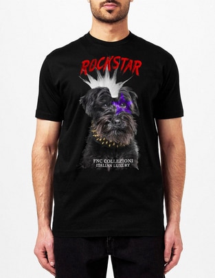 Playera Rockstar cuello redondo para hombre