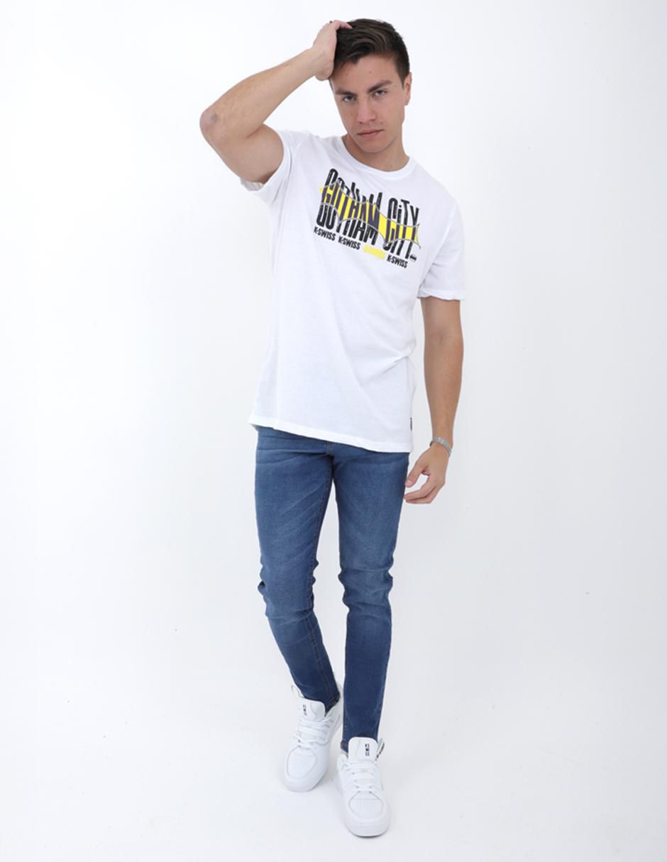 Playera Gold Batman cuello redondo para hombre 3