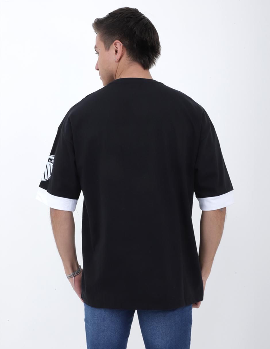 Playera cuello redondo para hombre