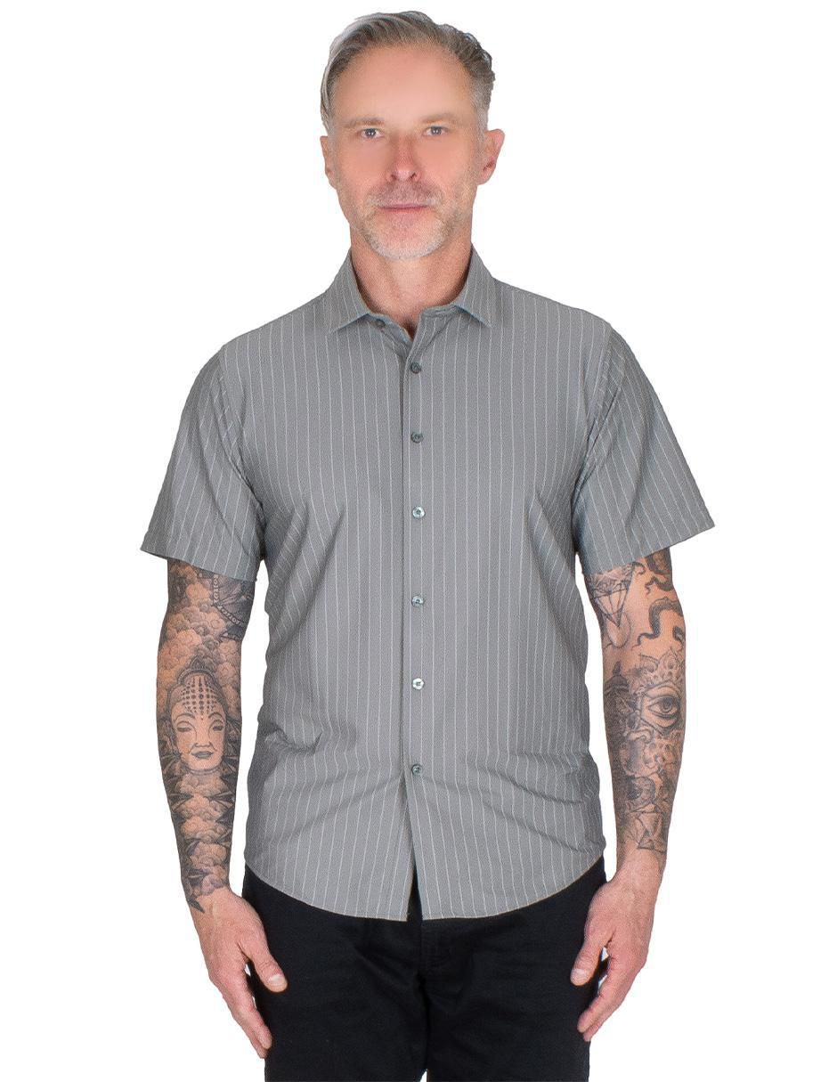Camisa casual manga corta para hombre Camisa casual manga corta para hombre