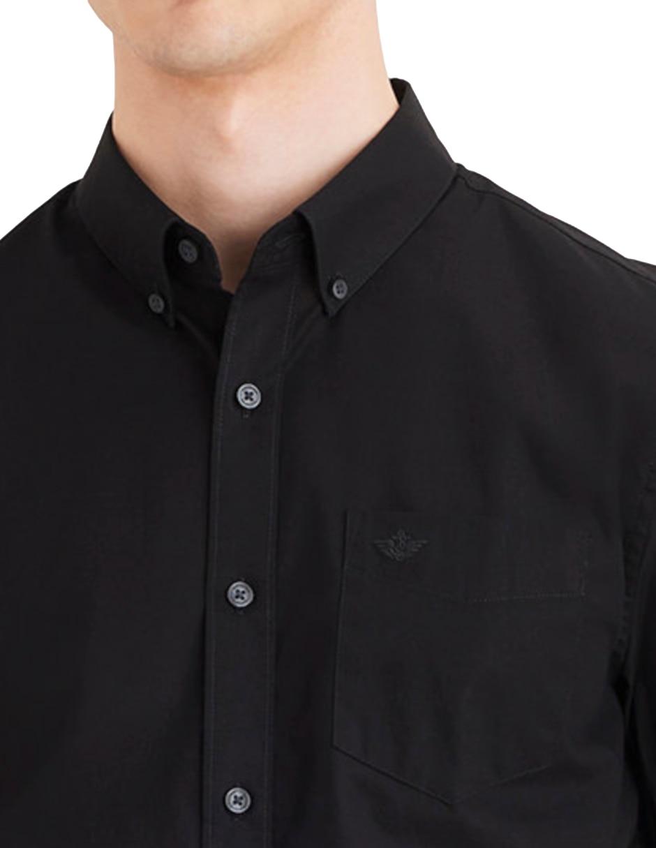 Camisa casual de algodón manga corta para hombre 4