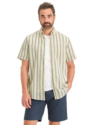 Camisa casual Dockers de algodón manga corta para hombre
