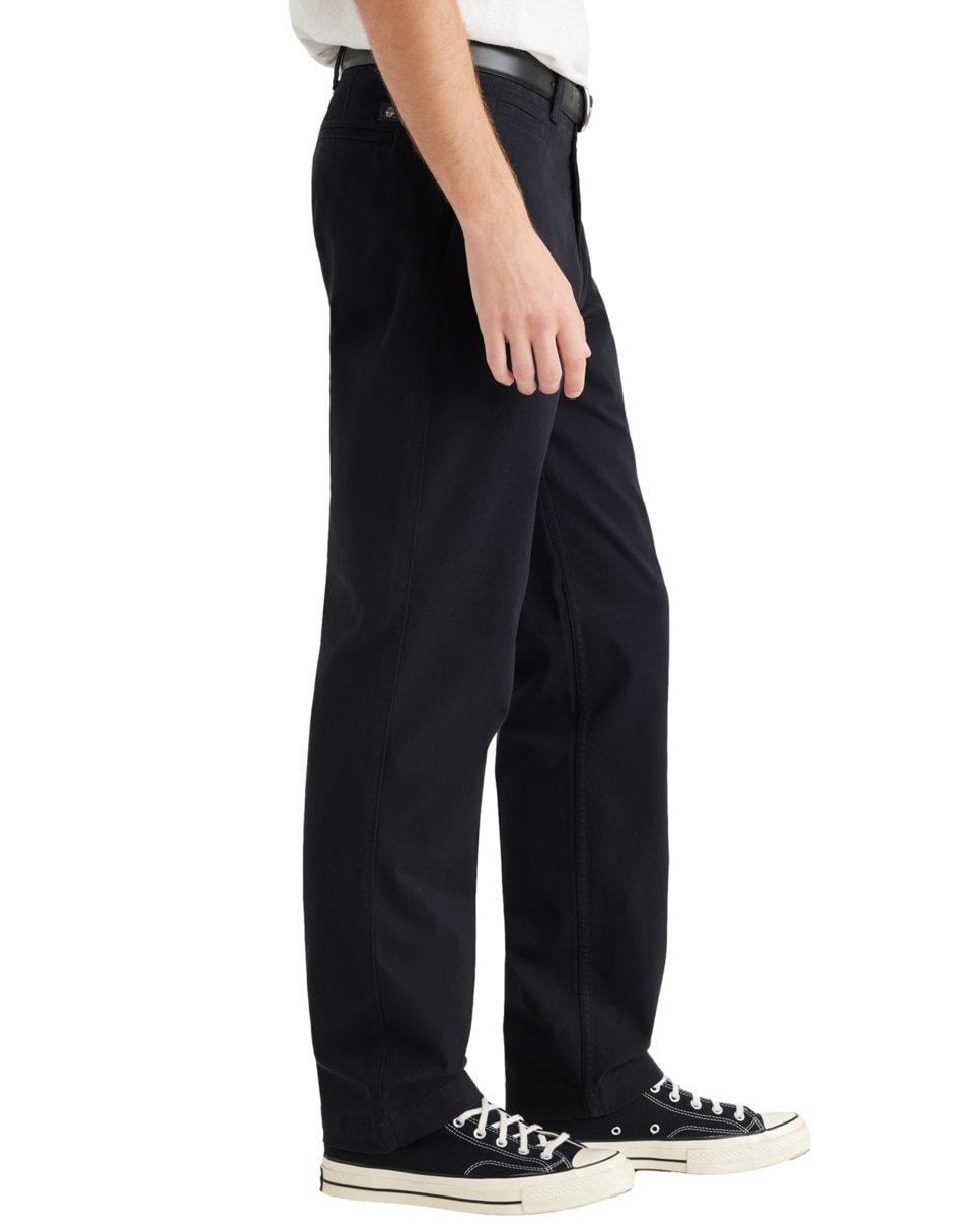 Pantalón casual recto de algodón para hombre 3