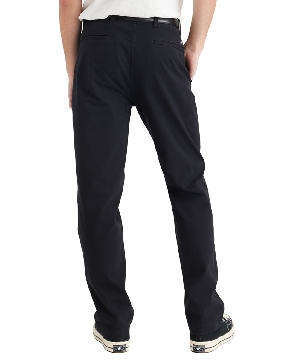 Pantalón casual recto de algodón para hombre 4