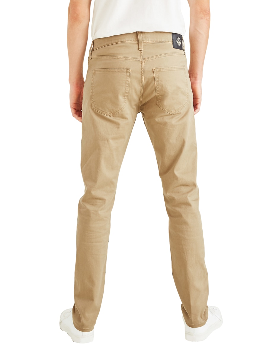 Pantalón slim Dockers de algodón para hombre