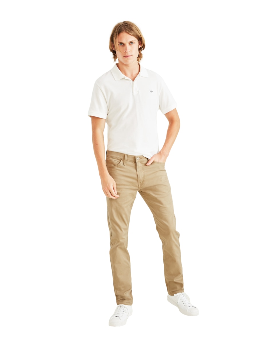 Pantalón slim Dockers de algodón para hombre