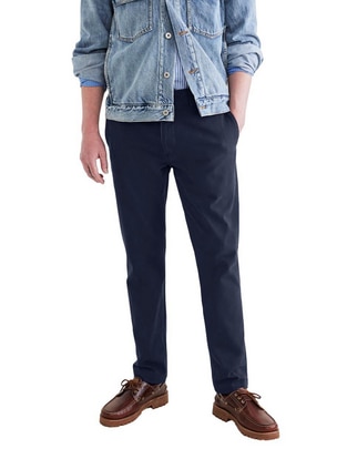 Pantalón casual slim de algodón para hombre