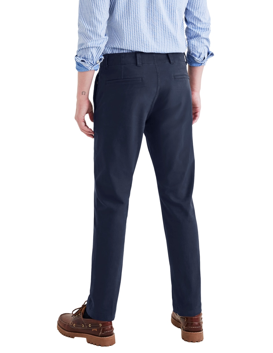 Pantalón casual slim de algodón para hombre 3